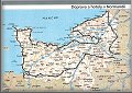 Mapa trasy Normandie Tour 2011