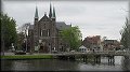 Pohled na kostel v Alkmaaru